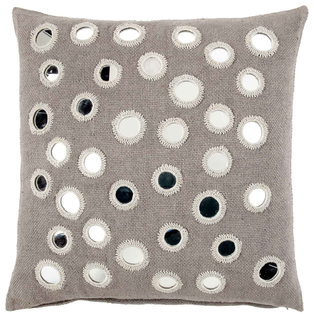 John Robshaw 26x26 Sheesha Silk Mirror Pillow